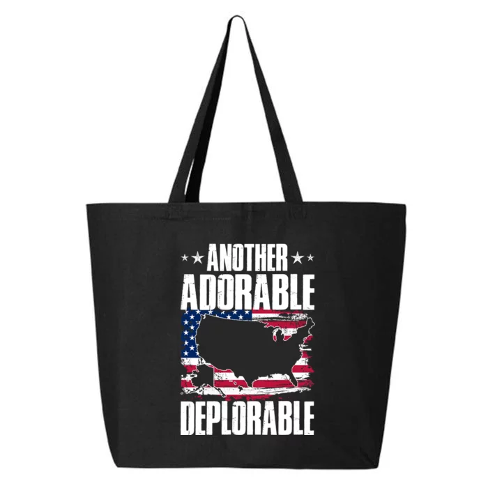 Another Adorable Deplorable Pro Trump 25L Jumbo Tote