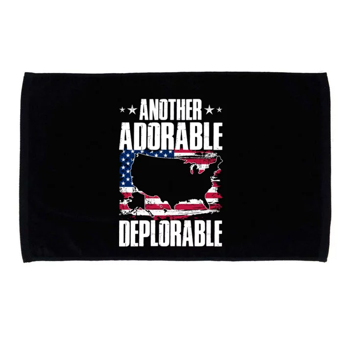 Another Adorable Deplorable Pro Trump Microfiber Hand Towel