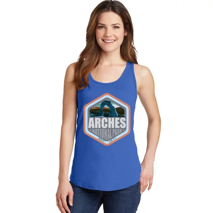 America National Park Arches Beautiful Design For Explorers Gift Ladies Essential Tank