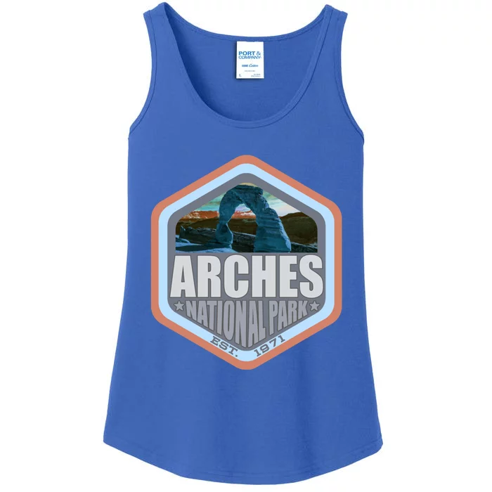 America National Park Arches Beautiful Design For Explorers Gift Ladies Essential Tank