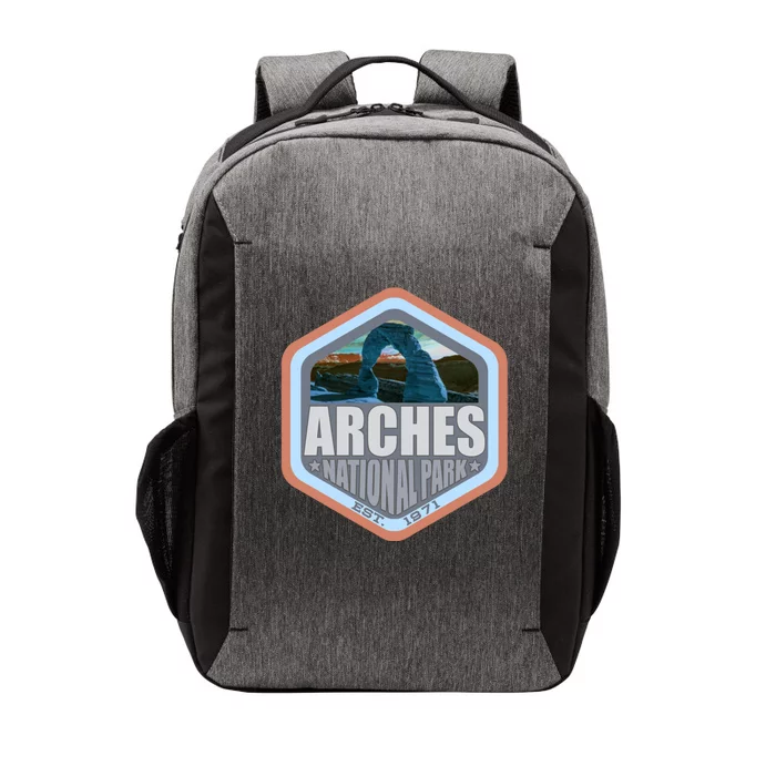 America National Park Arches Beautiful Design For Explorers Gift Vector Backpack