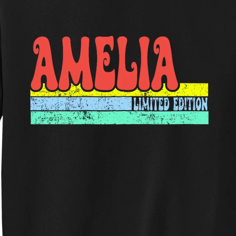 Amelia Name Personalized Cute Idea Tall Sweatshirt