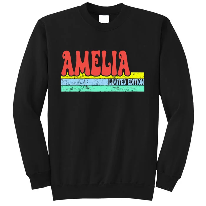 Amelia Name Personalized Cute Idea Tall Sweatshirt