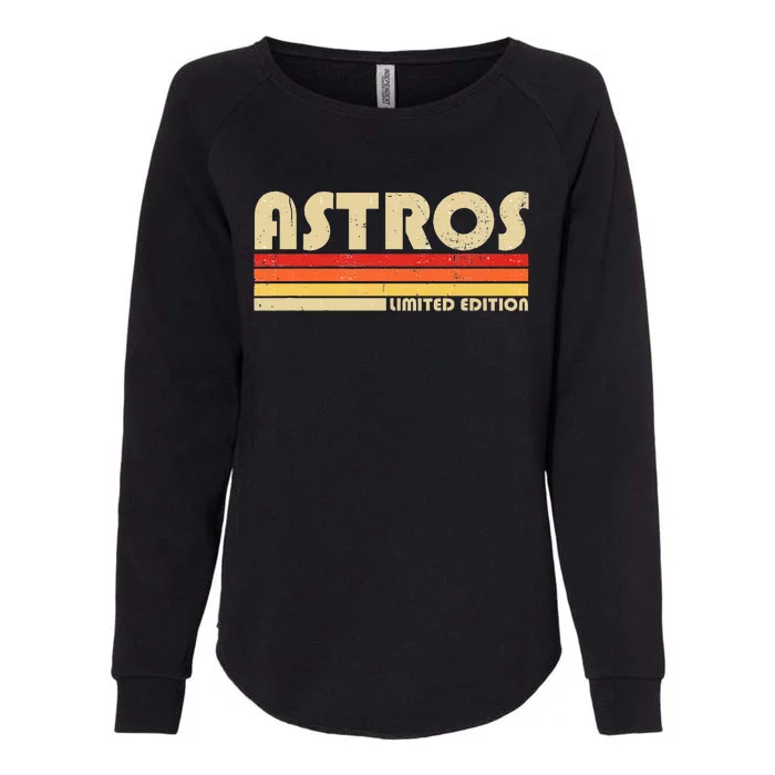 A.S.T.R.O.S Name Personalized Vintage Womens California Wash Sweatshirt