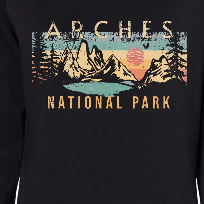 Arches National Park Womens California Wash Sweatshirt