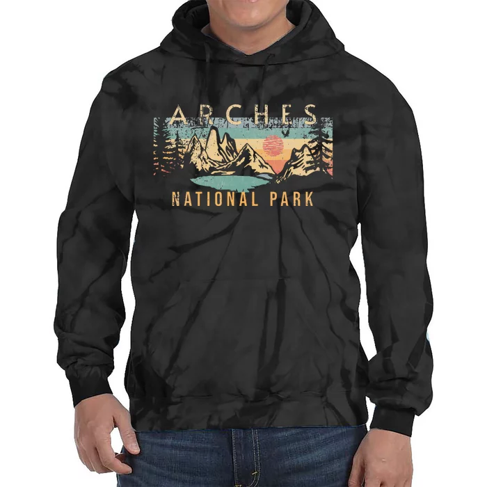 Arches National Park Tie Dye Hoodie