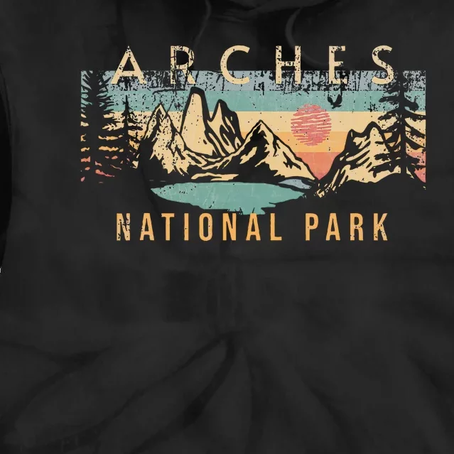 Arches National Park Tie Dye Hoodie