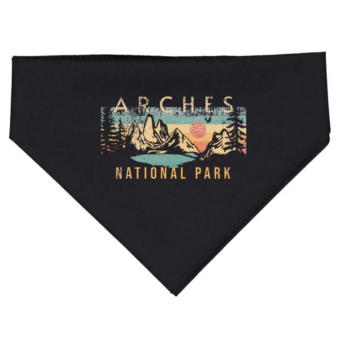 Arches National Park USA-Made Doggie Bandana