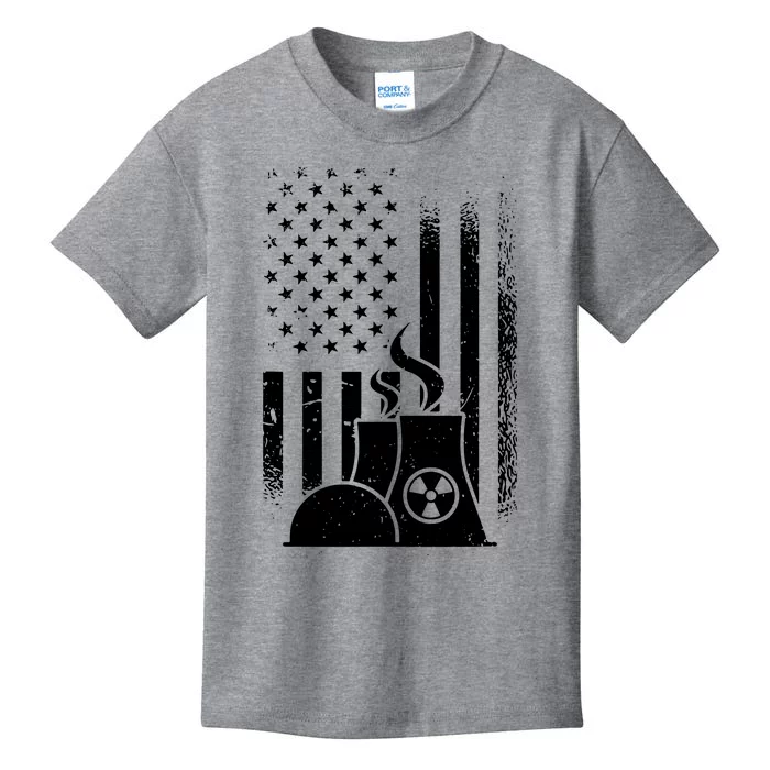 American Nuclear Plant Worker Kids T-Shirt