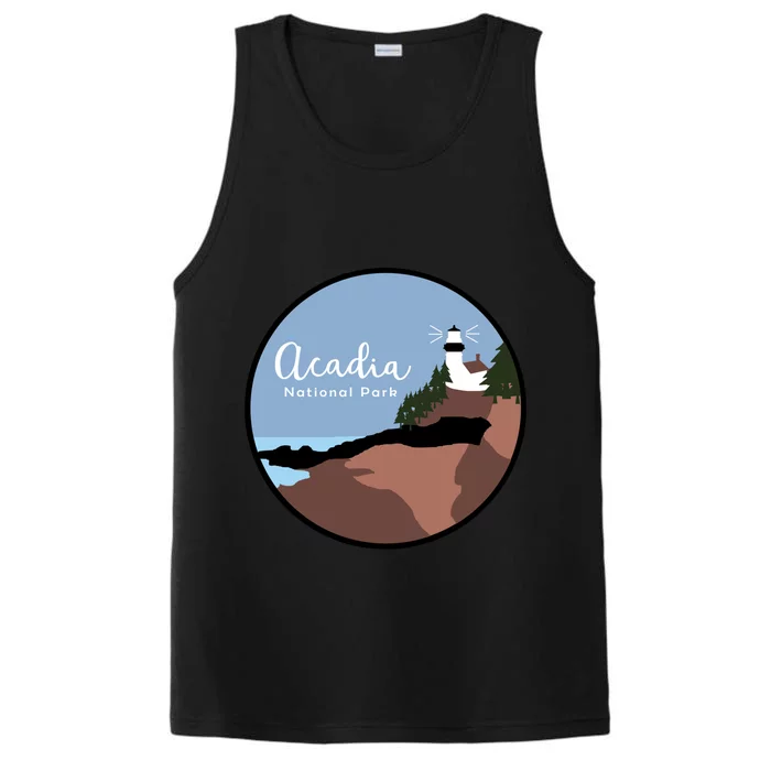 Acadia National Park 1916 Maine Bar Harbor Gift Performance Tank