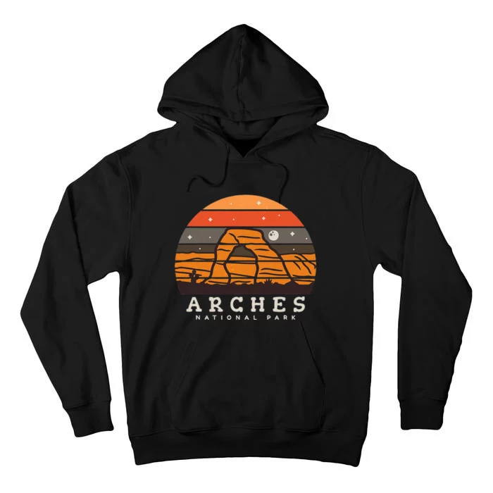 Arches National Park Moab Utah Vintage Tall Hoodie