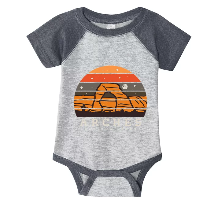 Arches National Park Moab Utah Vintage Infant Baby Jersey Bodysuit