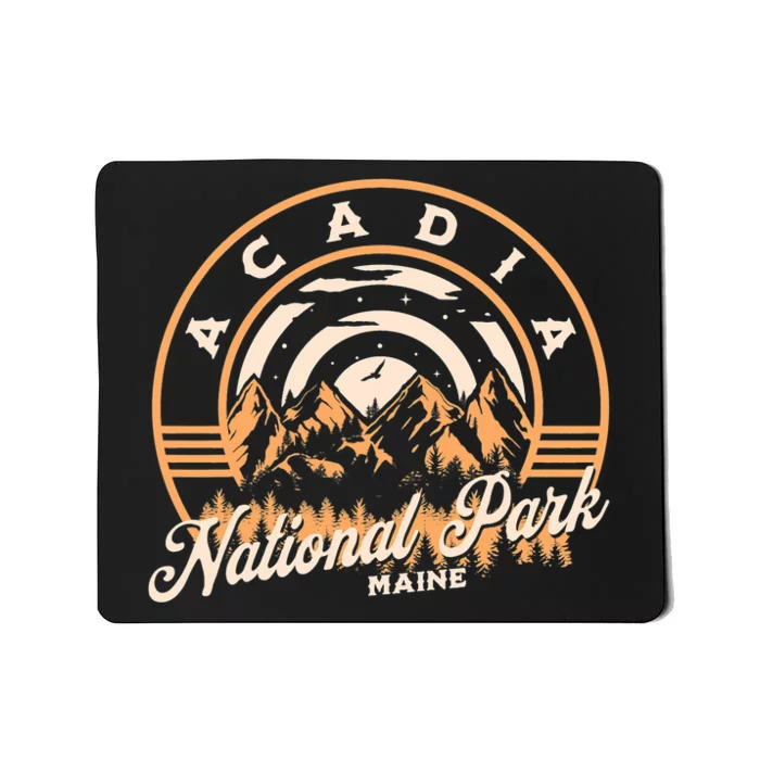 Acadia National Park Maine Nature Hiking Outdoors Mousepad