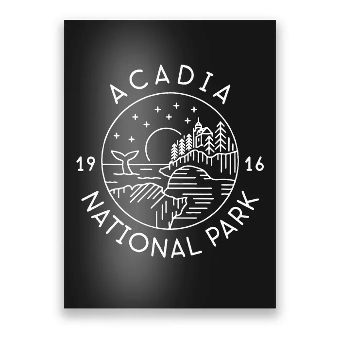 Acadia National Park Poster