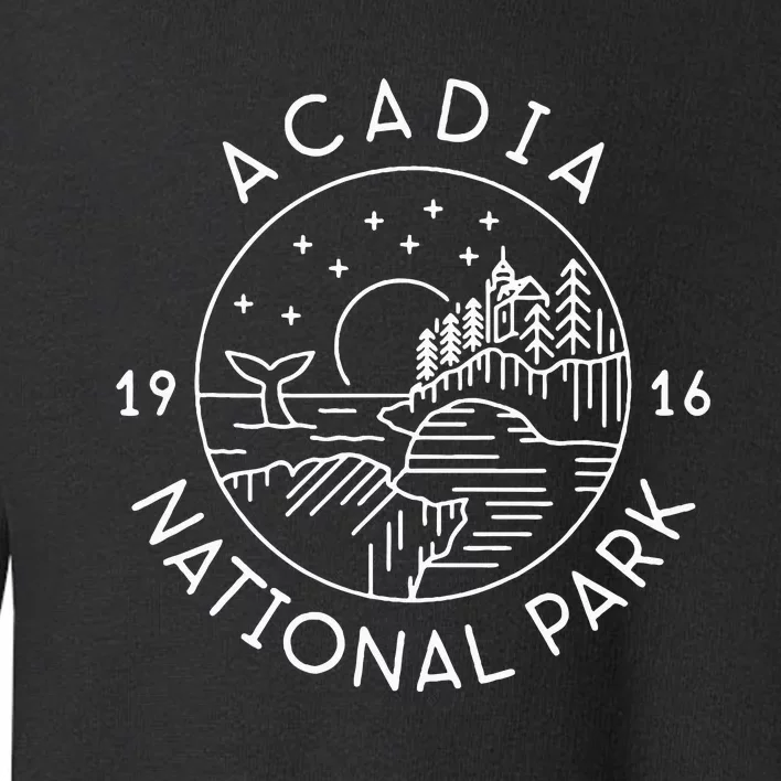 Acadia National Park Toddler Sweatshirt