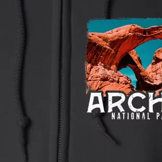 Arches National Park Arches National Park Tourist Full Zip Hoodie