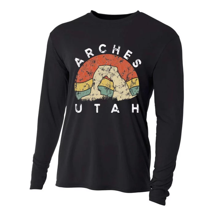 Arches National Park Utah Vacation Road Trip Cooling Performance Long Sleeve Crew