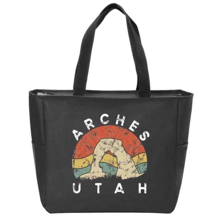 Arches National Park Utah Vacation Road Trip Zip Tote Bag