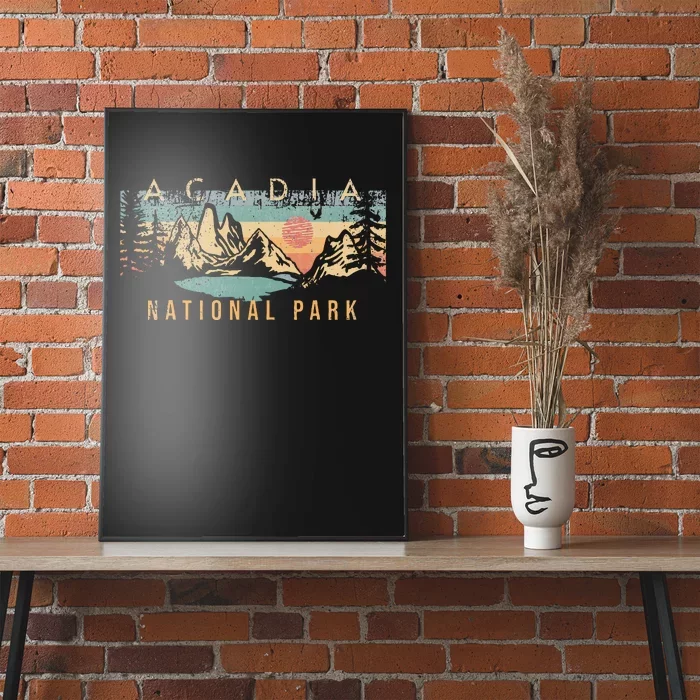 Acadia National Park Poster