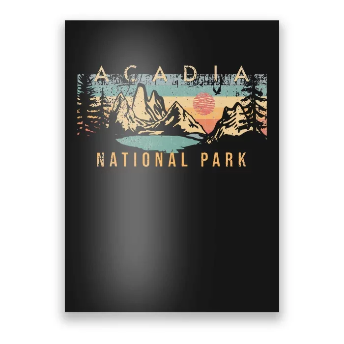 Acadia National Park Poster