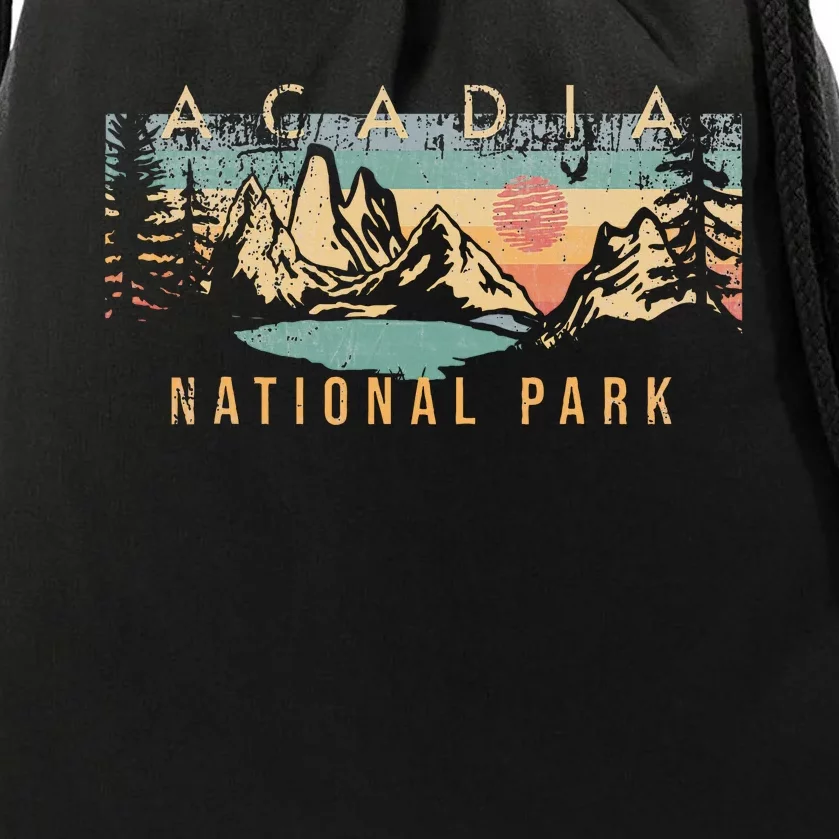 Acadia National Park Drawstring Bag