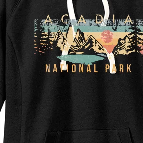 Acadia National Park Women's Fleece Hoodie