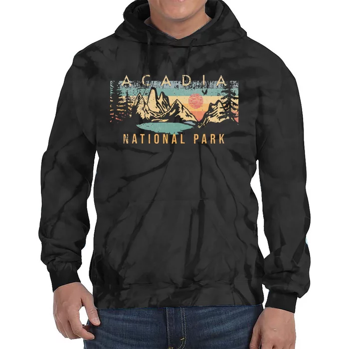 Acadia National Park Tie Dye Hoodie