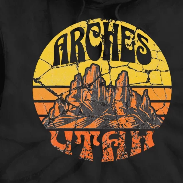 Arches National Park Tie Dye Hoodie