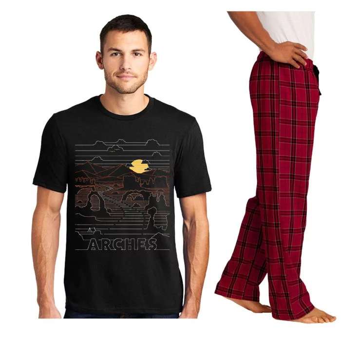 Arches National Park Delicate Arch Moab Utah Pajama Set