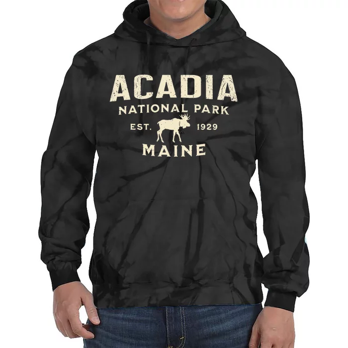 Acadia National Park Tie Dye Hoodie