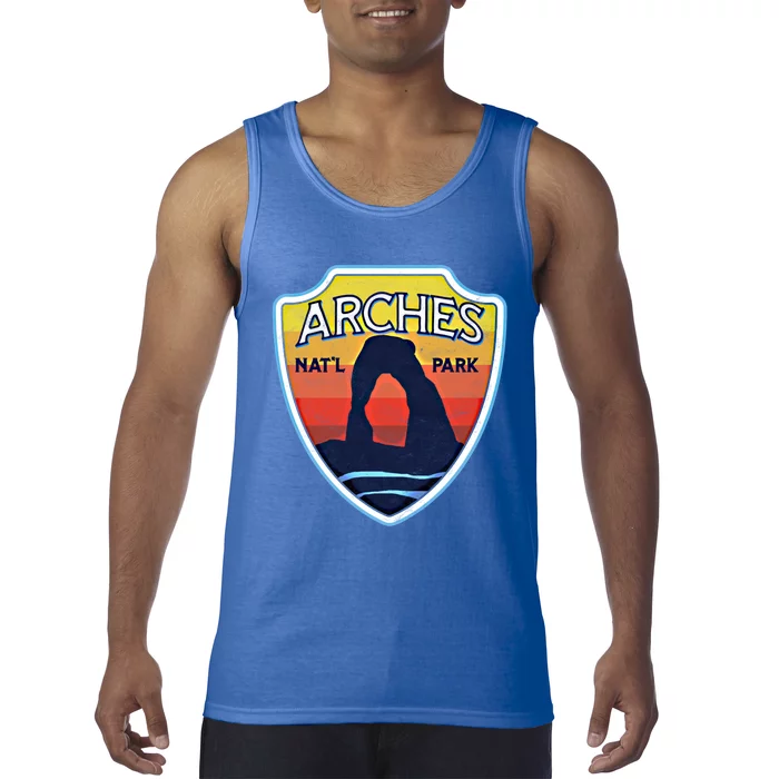 Arches National Park (Utah) Giftvintage Sunset Design Gift Tank Top