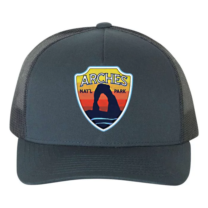 Arches National Park (Utah) Giftvintage Sunset Design Gift Yupoong Adult 5-Panel Trucker Hat