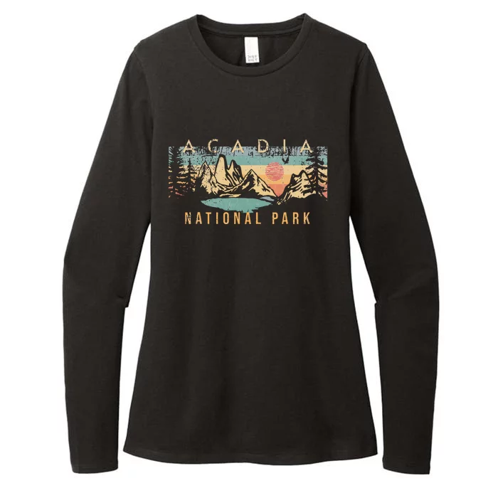 Acadia National Park Womens CVC Long Sleeve Shirt