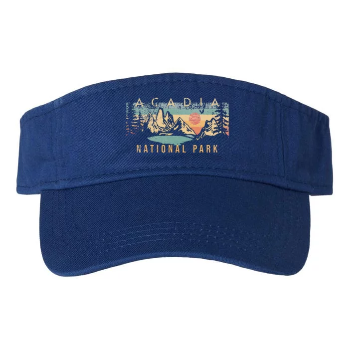 Acadia National Park Valucap Bio-Washed Visor