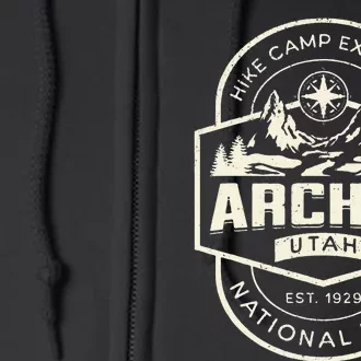 Arches National Park Full Zip Hoodie