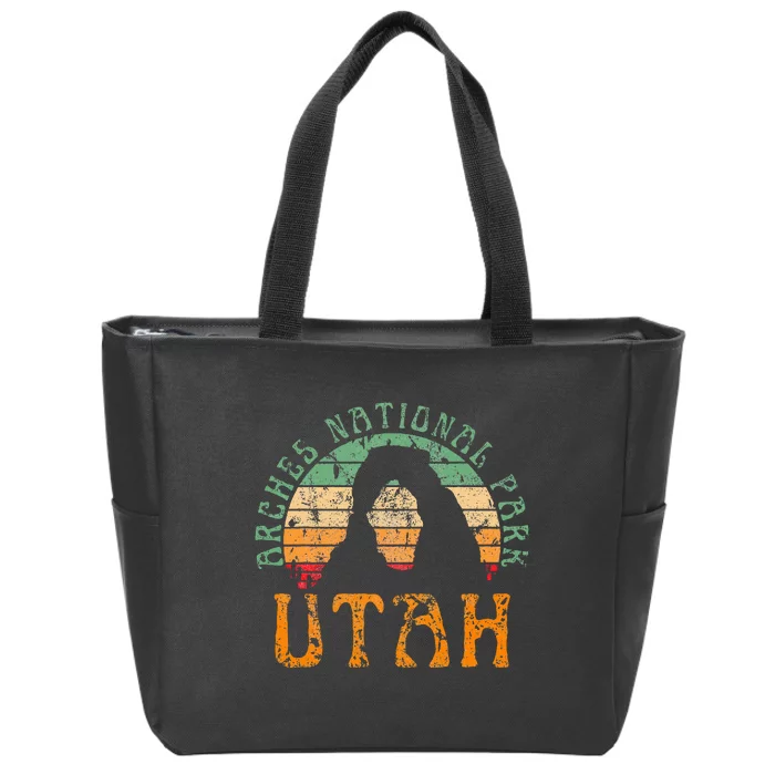 Arches National Park Utah Desert Arch Zip Tote Bag