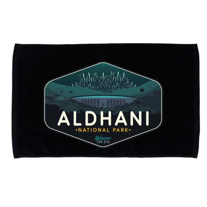 Aldhani National Park Witness The Eye! Microfiber Hand Towel