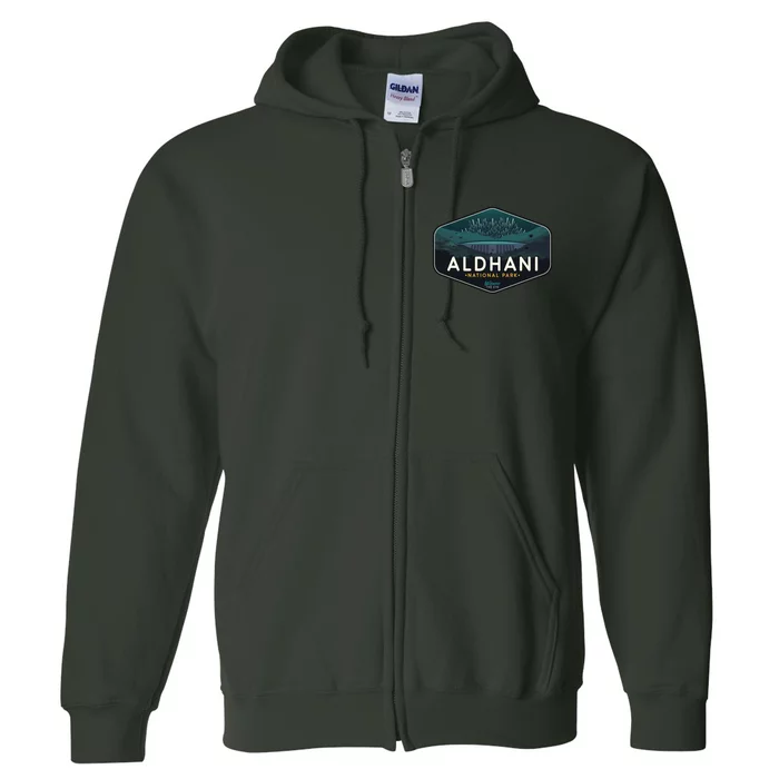 Aldhani National Park Witness The Eye! Full Zip Hoodie