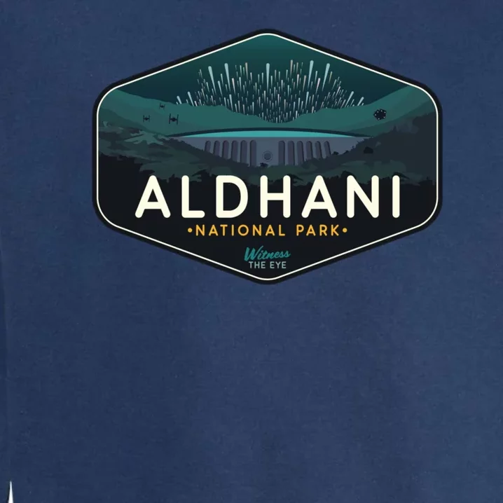 Aldhani National Park Witness The Eye! Garment-Dyed Sweatshirt