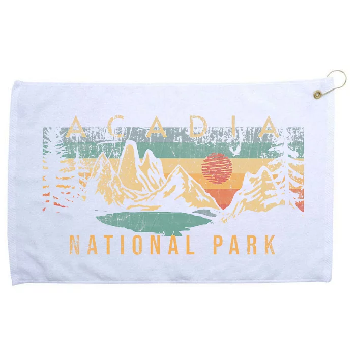 Acadia National Park Grommeted Golf Towel