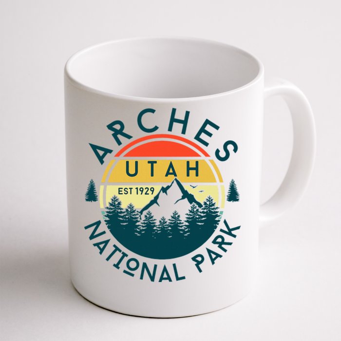 Arches National Park Utah Nature Hiking Outdoors Front & Back Coffee Mug