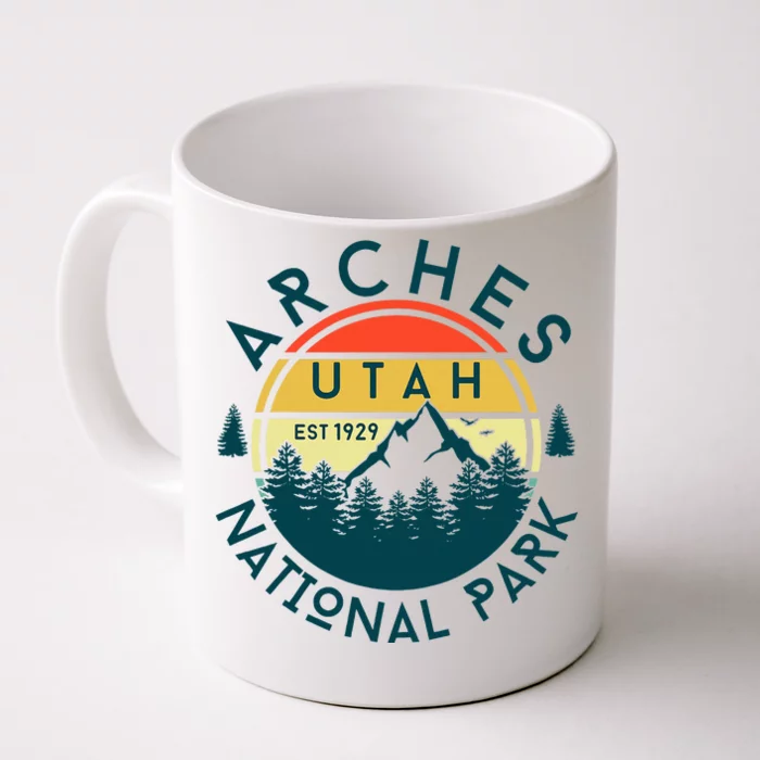 Arches National Park Utah Nature Hiking Outdoors Front & Back Coffee Mug