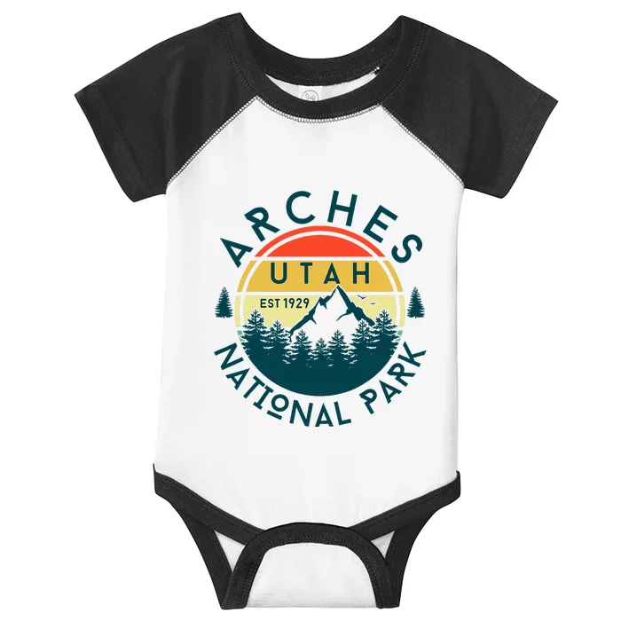 Arches National Park Utah Nature Hiking Outdoors Infant Baby Jersey Bodysuit