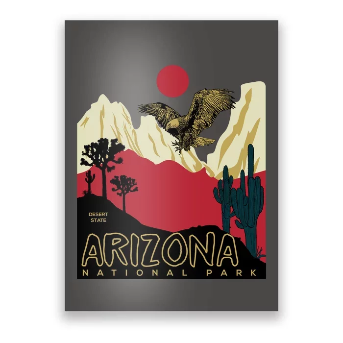 Arizona National Park Poster