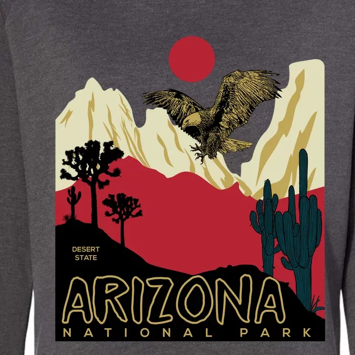 Arizona National Park Womens California Wash Sweatshirt