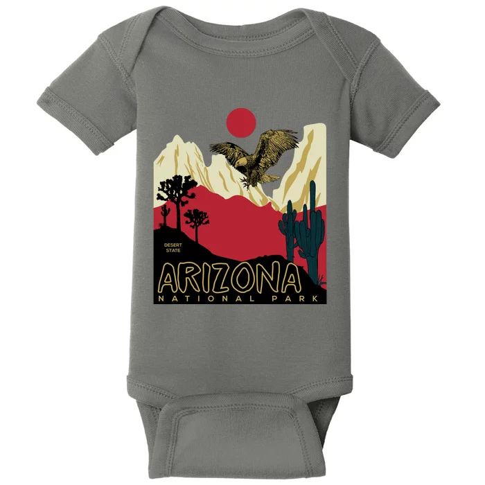 Arizona National Park Baby Bodysuit