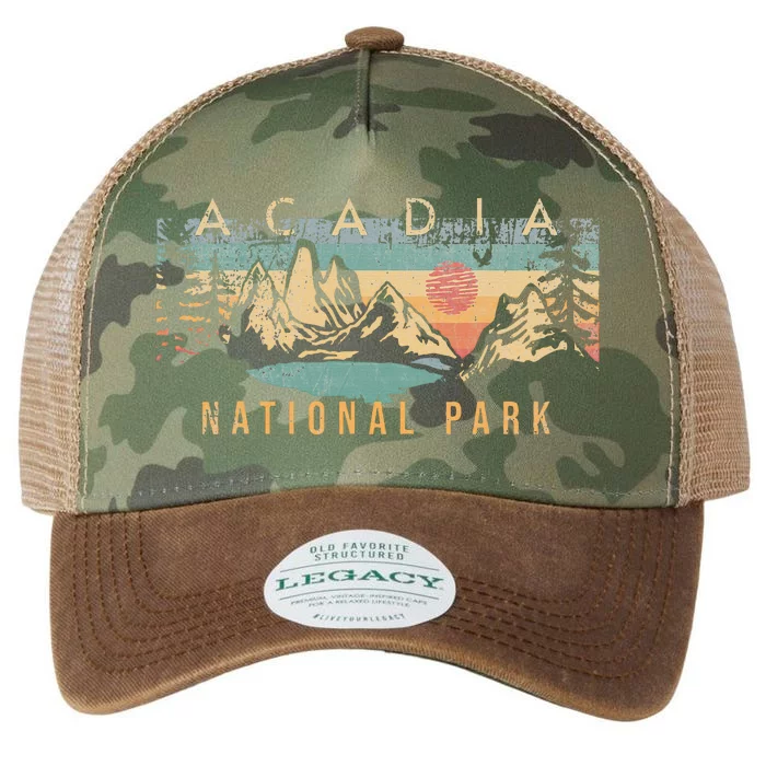 Acadia National Park Legacy Tie Dye Trucker Hat