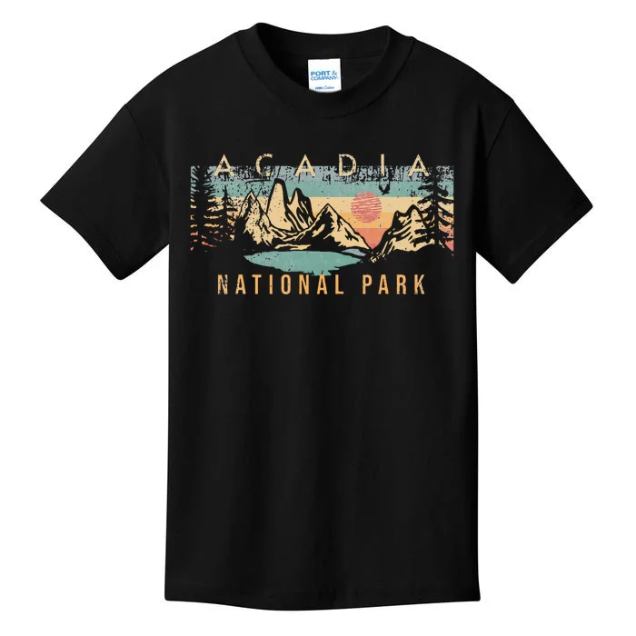 Acadia National Park Kids T-Shirt