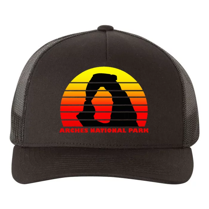 Arches National Park Utahhiking Camping Yupoong Adult 5-Panel Trucker Hat