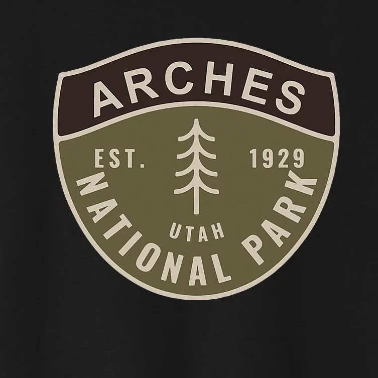 Arches National Park Utah Women's Crop Top Tee